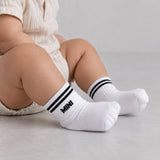 Familiensocken „Daddy, Daddy, Mini“ - Socken - Weiche Baumwolle