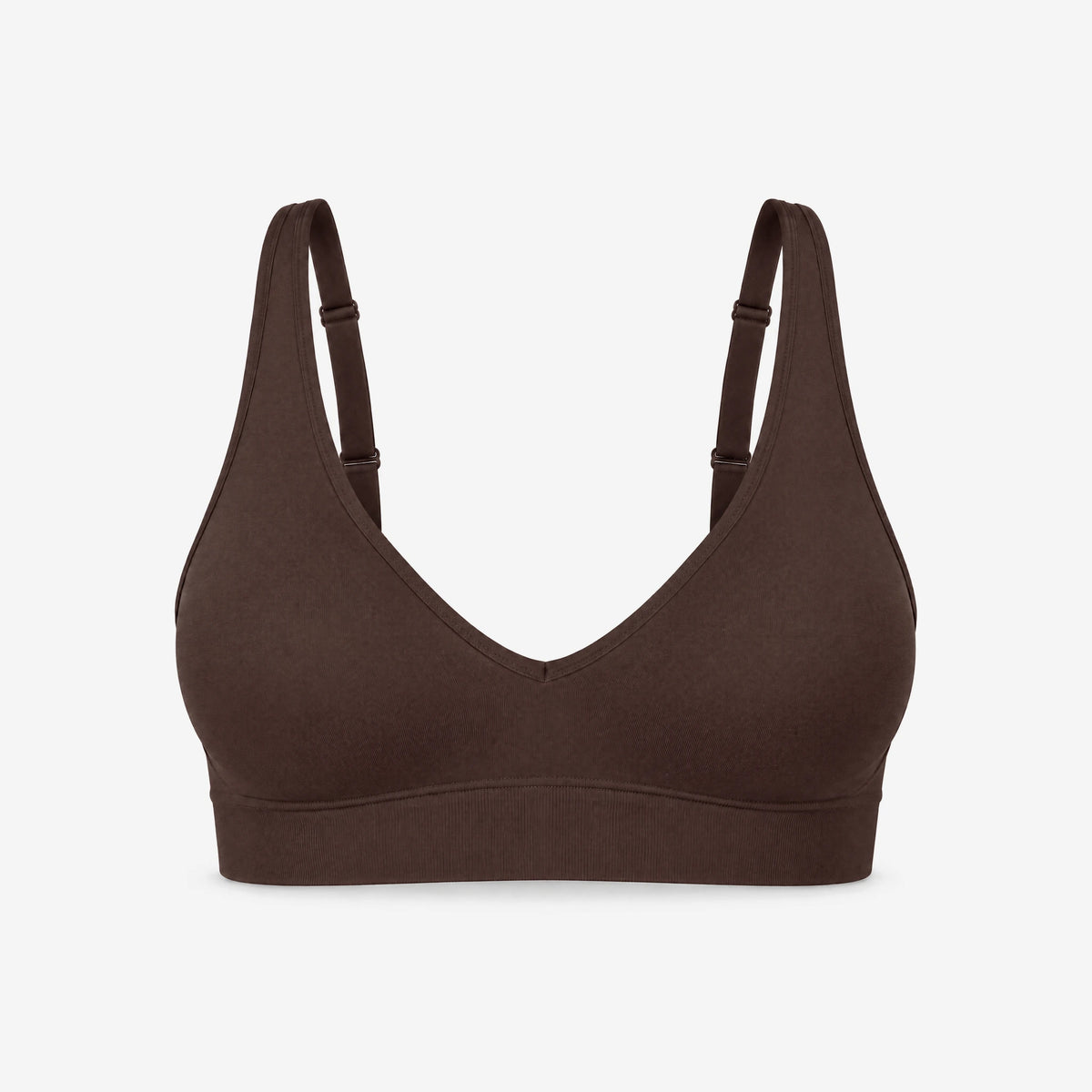 Shaping BH mit tiefem V-Ausschnitt - Oberteile - Coffee Bean