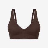 Shaping BH mit tiefem V-Ausschnitt - Oberteile - Coffee Bean