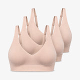 {"alt": "Shaping BH mit tiefem V-Ausschnitt - Oberteile - Beige", "quantity":"3"}