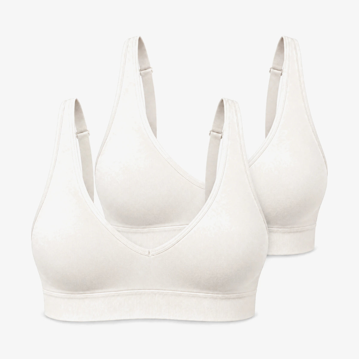 {"alt": "Shaping BH mit tiefem V-Ausschnitt - Oberteile - Cremeweiß", "quantity":"2"}