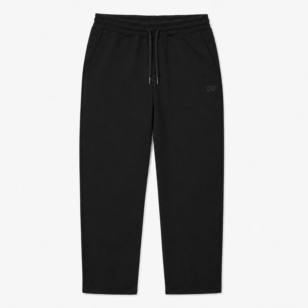 Jogginghose mit weitem Bein Damen - Hosen - Schwarz