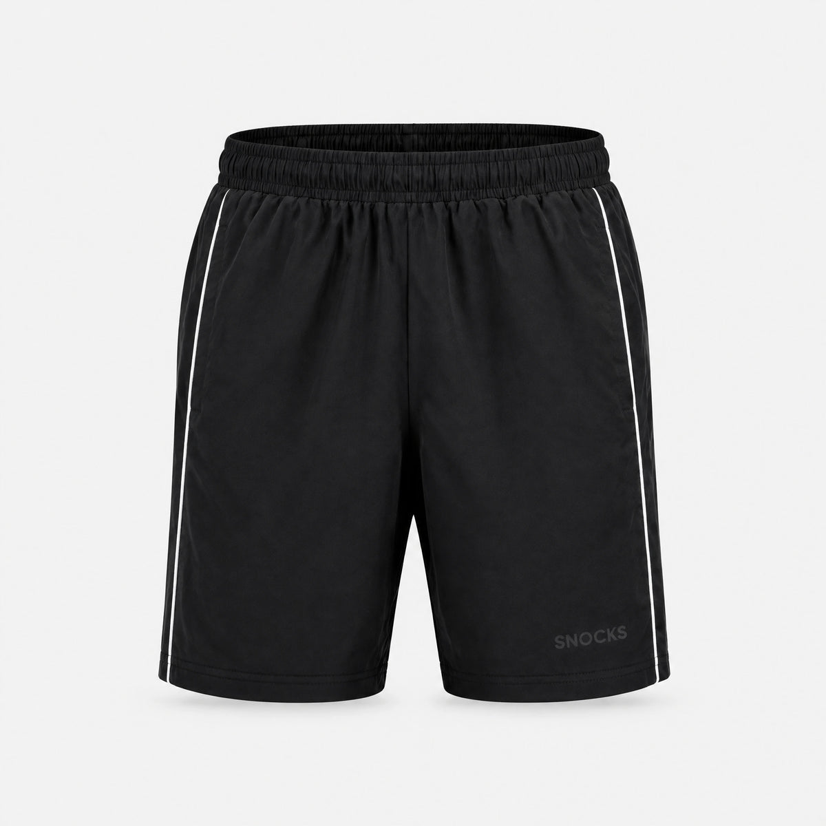 Sport Shorts Herren mit Kontraststreifen - Hosen - Schwarz