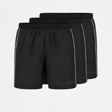 {"alt": "Sport Shorts Herren mit Kontraststreifen - Hosen - Schwarz", "quantity":"3"}