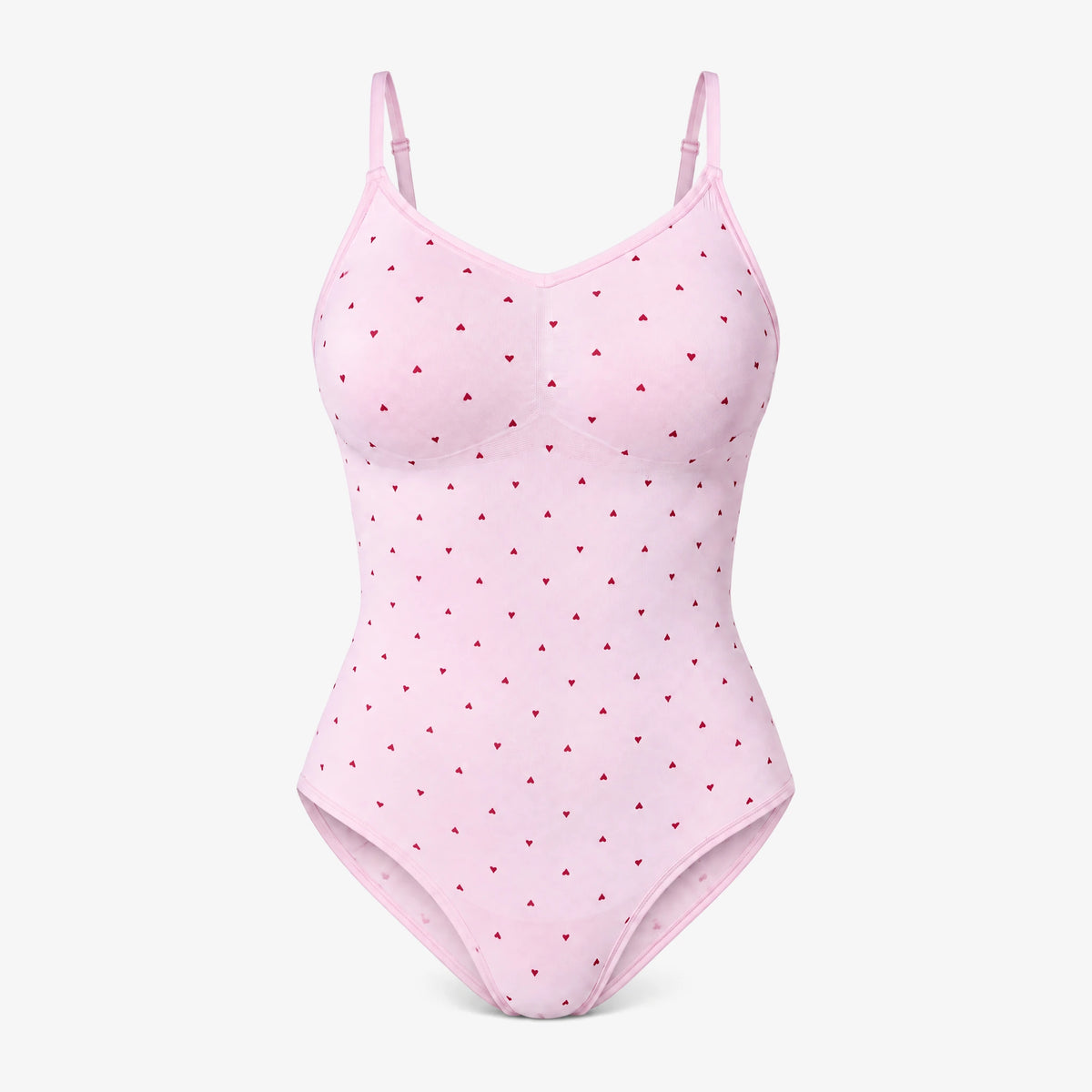 Shaping Body Slip Seamless - Oberteile - Rosa mit Herzchen