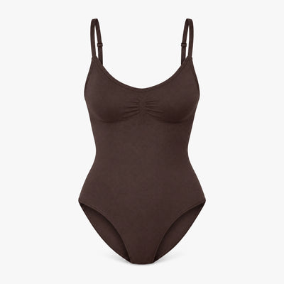 Shaping Body Slip Seamless - Oberteile - Coffee Bean