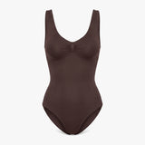 Shaping Body mit breiten Trägern - Oberteile - Coffee Bean