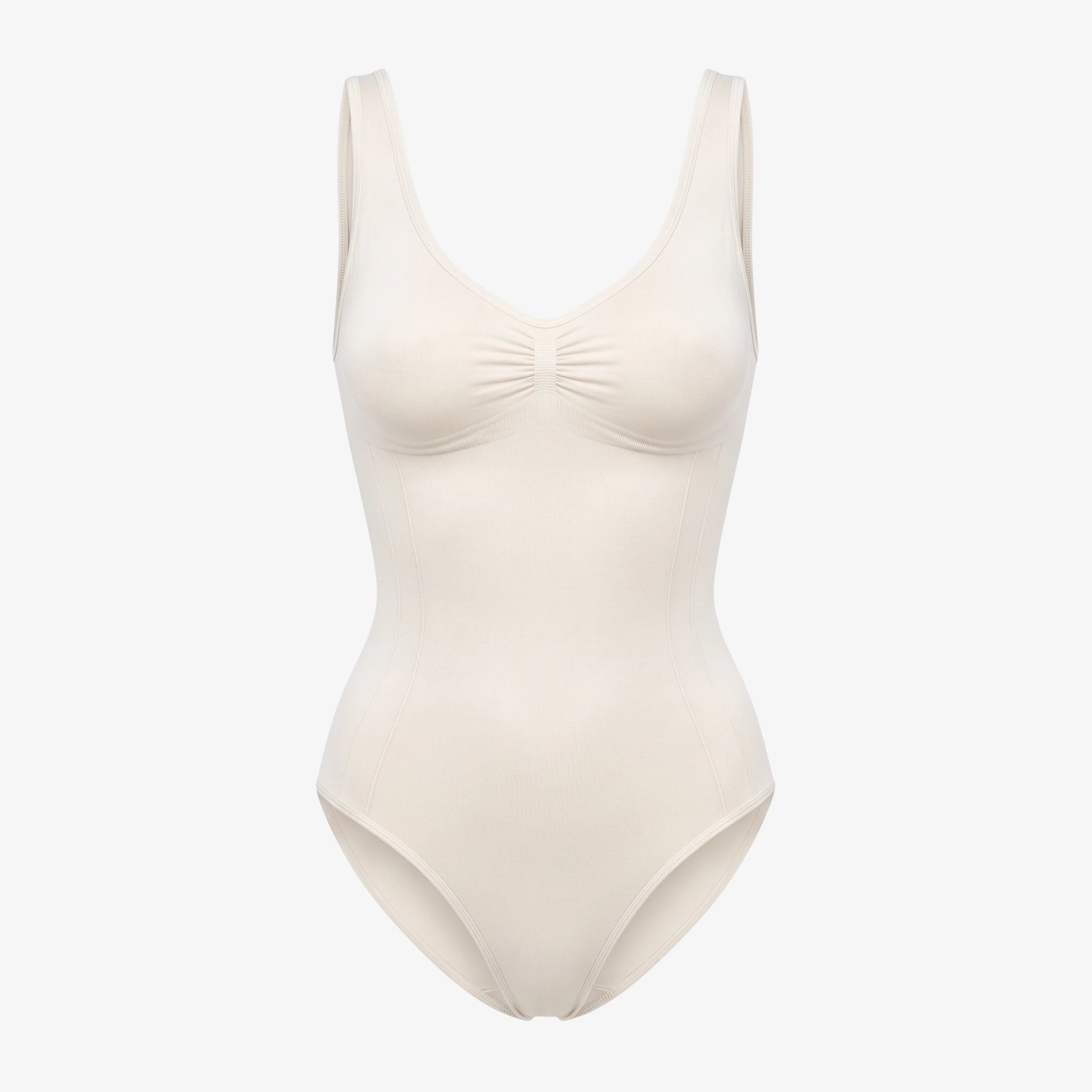 Shaping Body mit breiten Trägern - Oberteile - Cremeweiß