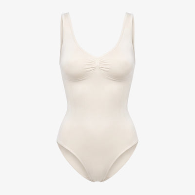 Shaping Body mit breiten Trägern - Oberteile - Cremeweiß