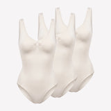 {"alt": "Shaping Body mit breiten Trägern - Oberteile - Cremeweiß", "quantity":"3"}