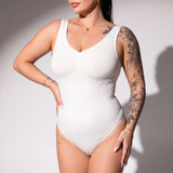 Shaping Body mit breiten Trägern - Oberteile - Nahtarm mit extraflachen Bündchen
