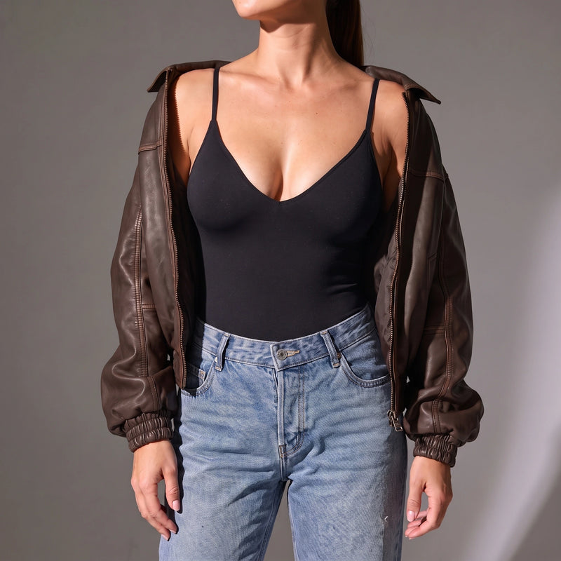 Seamless String Body mit Cups - Oberteile - Vielseitiger Everyday-Look