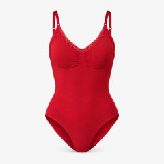 Shaping Body mit Spitze - Oberteile - Classic Red