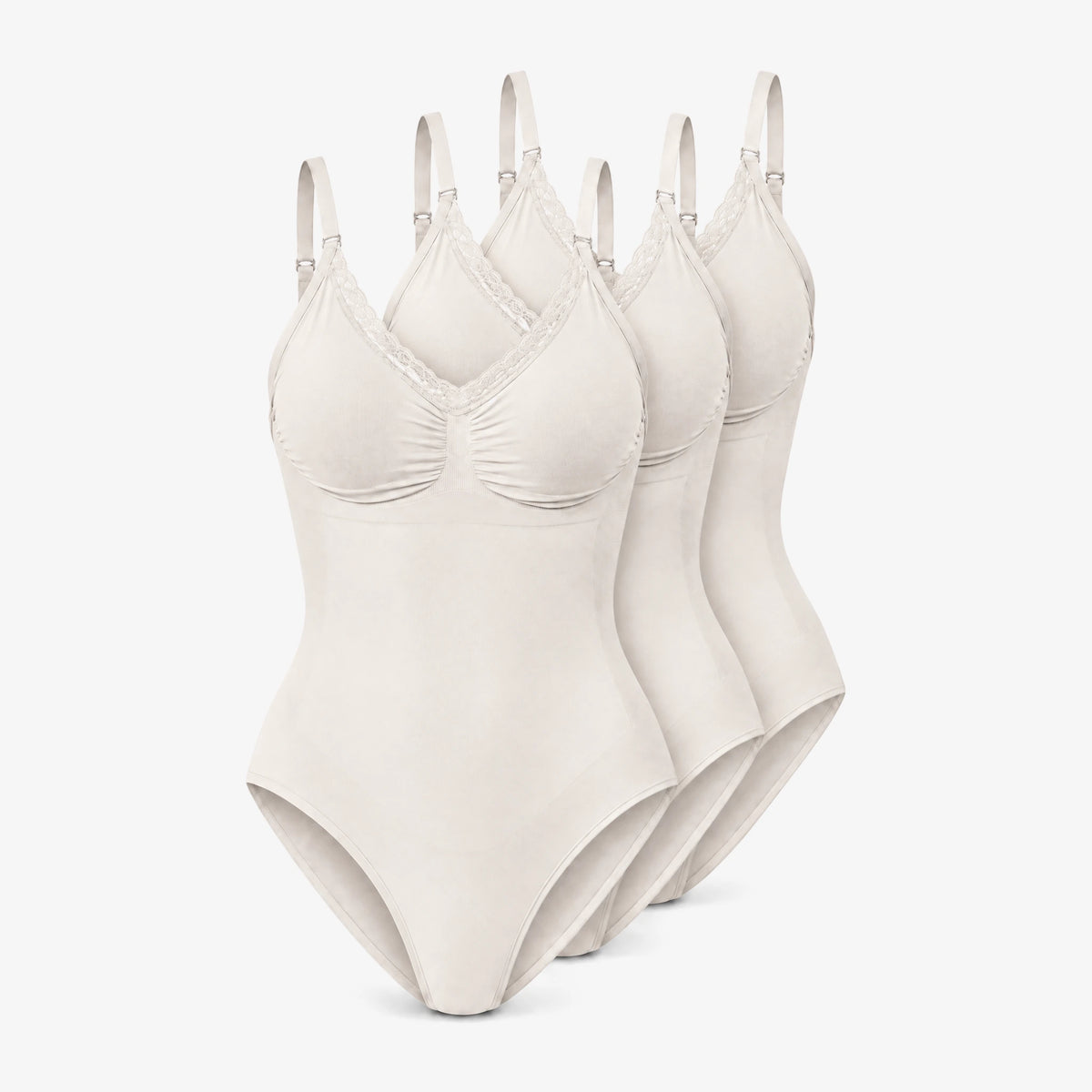 {"alt": "Shaping Body mit Spitze - Oberteile - Cremeweiß", "quantity":"3"}