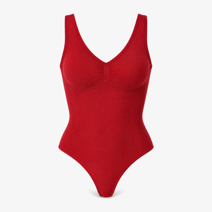 Stark formender Shaping Body mit Cups - Oberteile - Classic Red