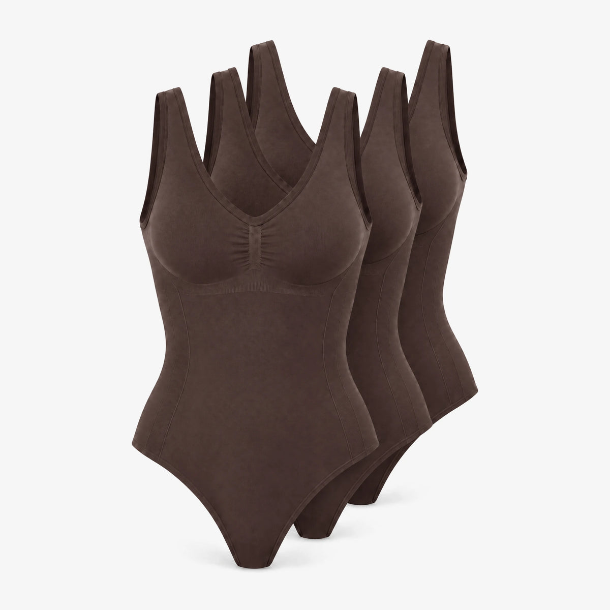 {"alt": "Stark formender Shaping Body mit Cups - Oberteile - Coffee Bean", "quantity":"3"}