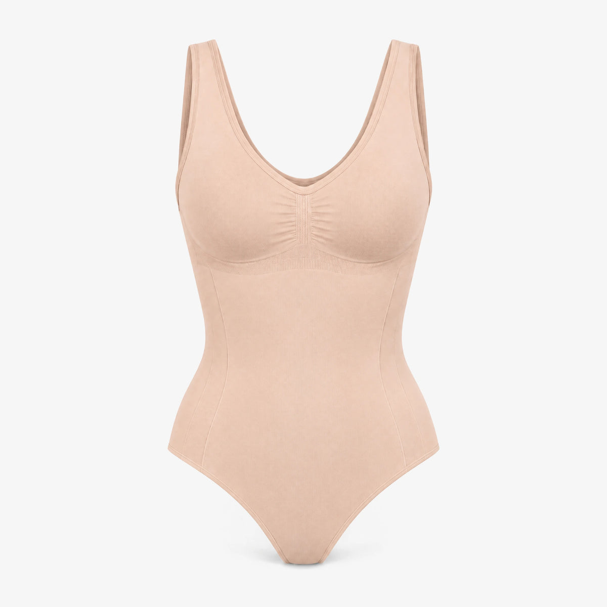 Stark formender Shaping Body mit Cups - Oberteile - Beige
