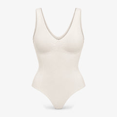 Stark formender Shaping Body mit Cups - Oberteile - Cremeweiß