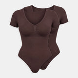{"alt": "Shaping Body Kurzarm mit String - Oberteile - Coffee Bean", "quantity":"2"}