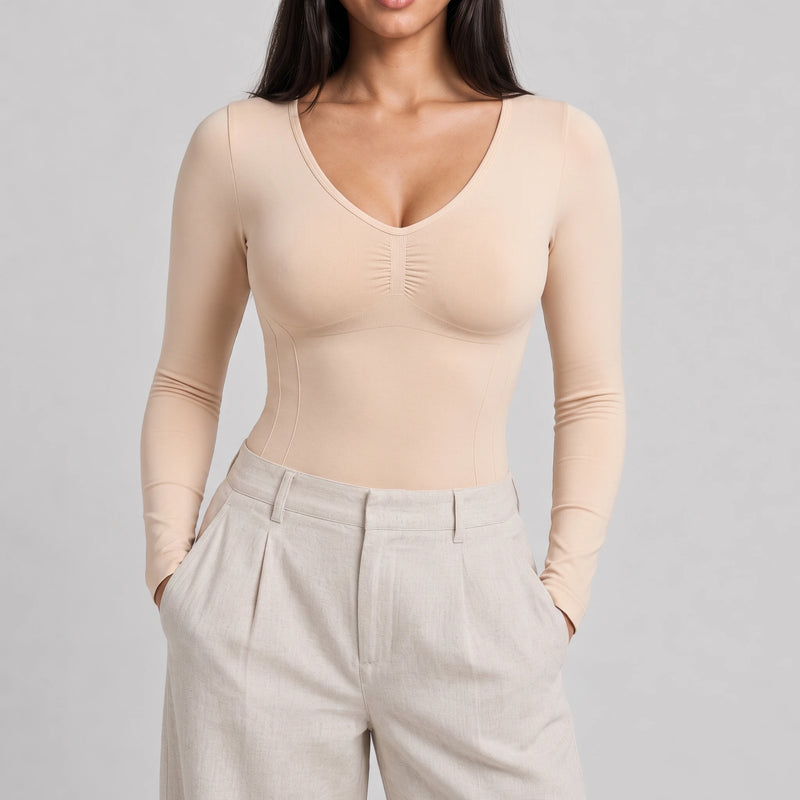 Shaping Body Langarm mit String - Oberteile - Vielseitig kombinierbar