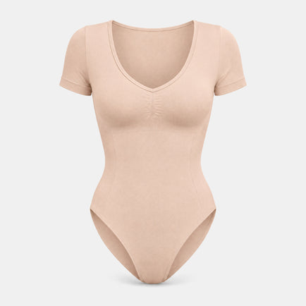 Shaping Body Kurzarm - Oberteile - Ivory