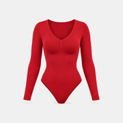 Shaping Body Langarm - Oberteile - Classic Red