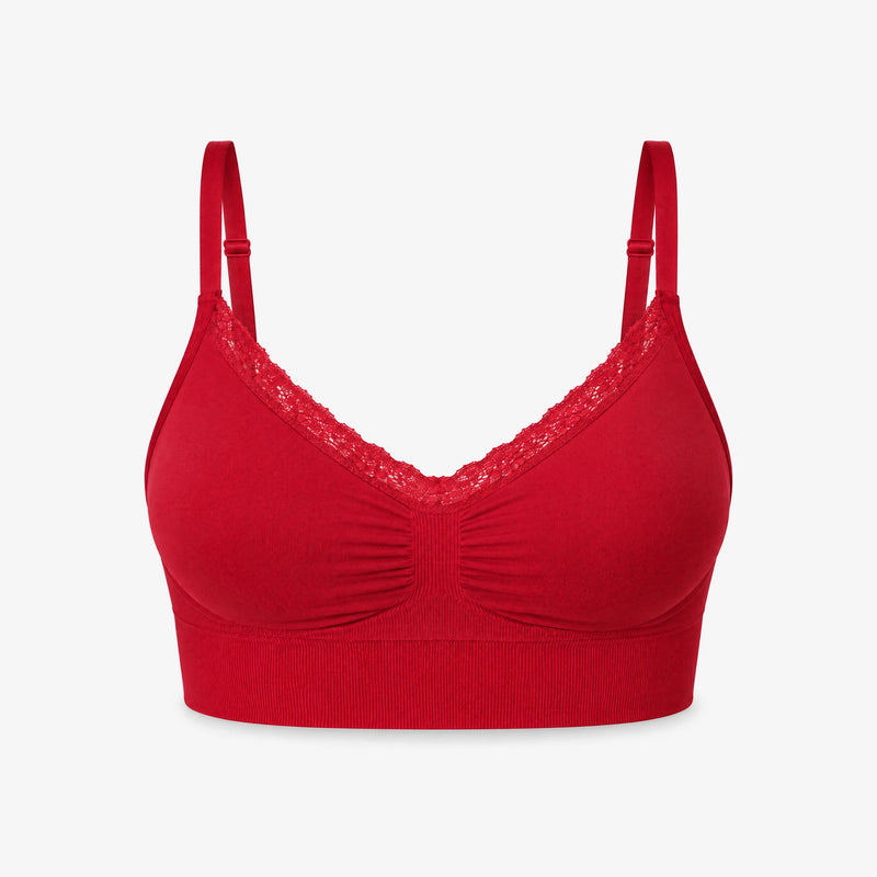 Shaping BH mit Spitze - Oberteile - Classic Red