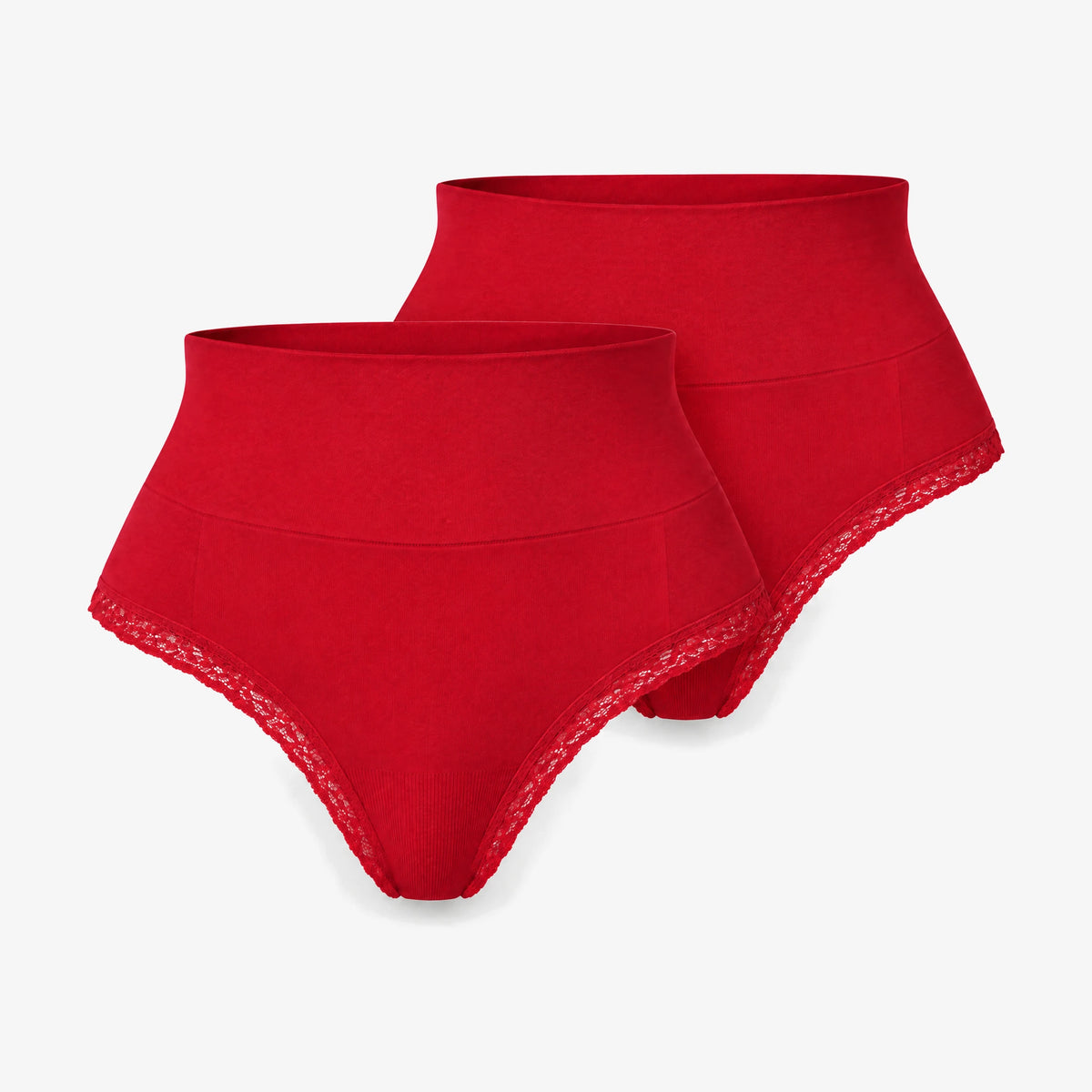 {"alt": "Shaping High Waist String mit Spitze - Unterhosen - Classic Red", "quantity":"2"}