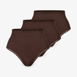 {"alt": "Shaping High Waist String mit Spitze - Unterhosen - Coffee Bean", "quantity":"3"}