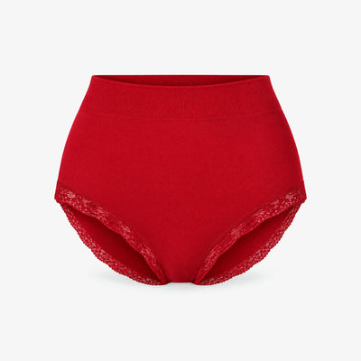 Shaping Taillenslip mit Spitze - Unterhosen - Classic Red