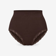 Shaping Taillenslip mit Spitze - Unterhosen - Coffee Bean