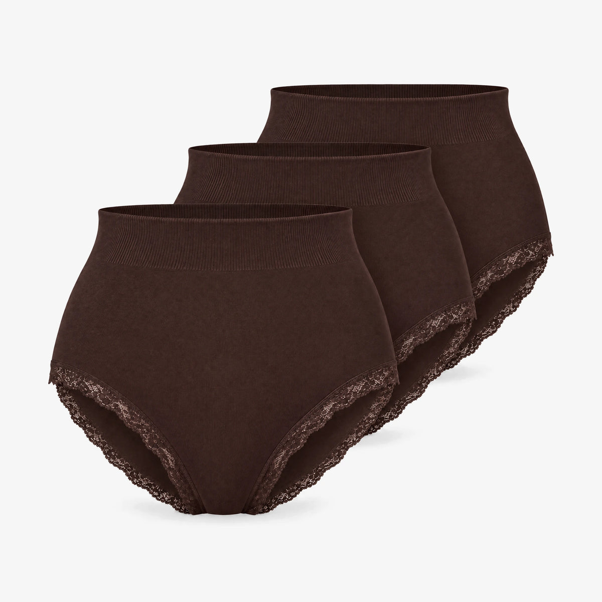 {"alt": "Shaping Taillenslip mit Spitze - Unterhosen - Coffee Bean", "quantity":"3"}