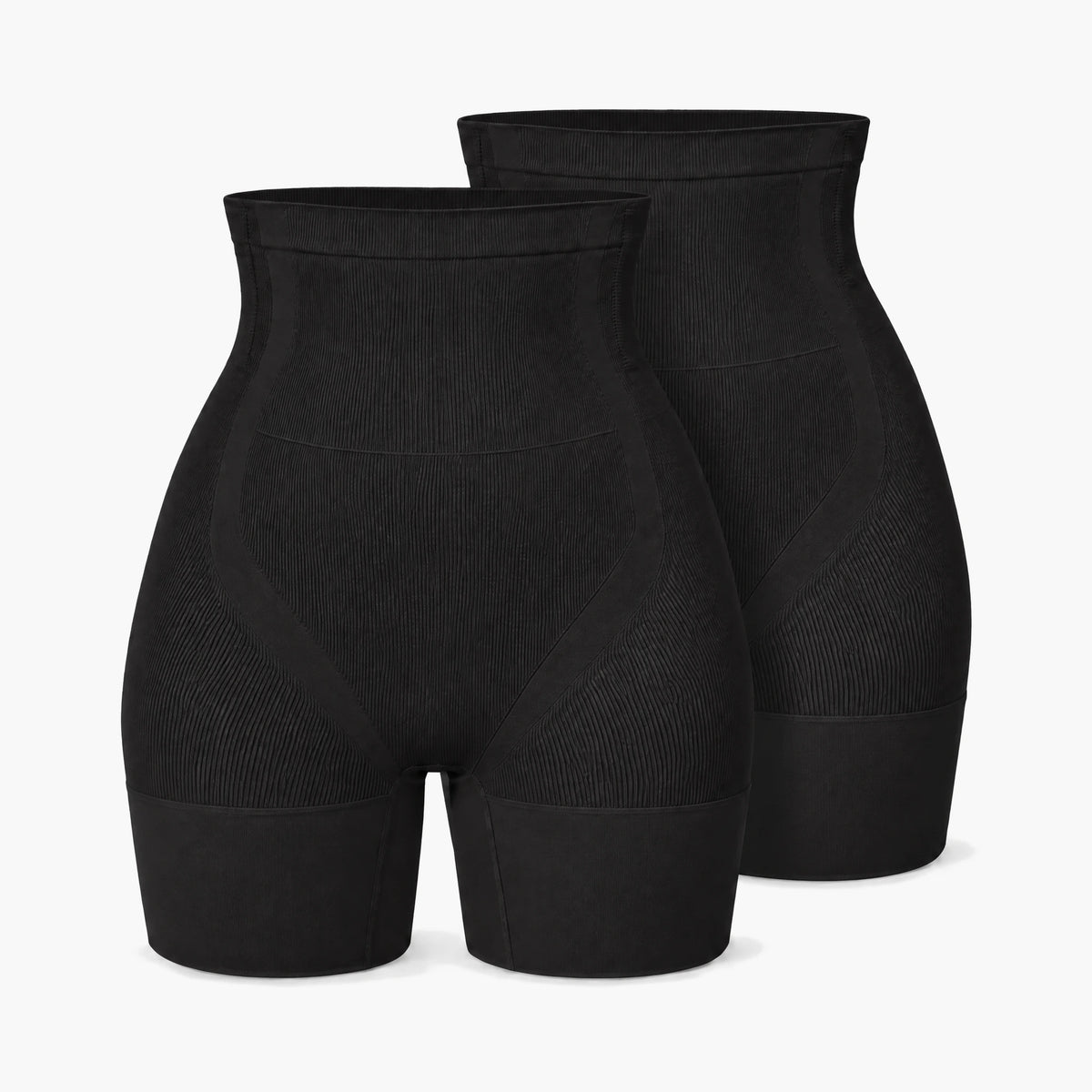 {"alt": "Stark formende Shaping Shorts High Waist - Unterhosen - Schwarz", "quantity":"2"}