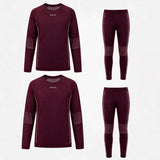 {"alt": "Thermounterwäschen Set Kinder - Kleidung - Dunkelrot", "quantity":"2"}