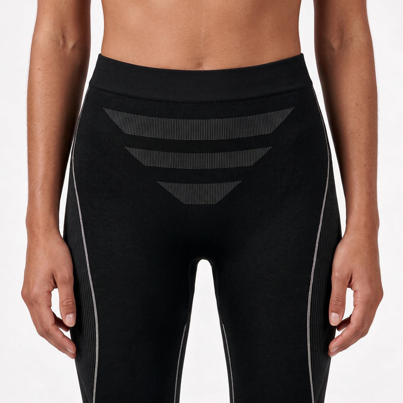 Thermo Tights Damen - Hosen - Figurbetonte Struktur