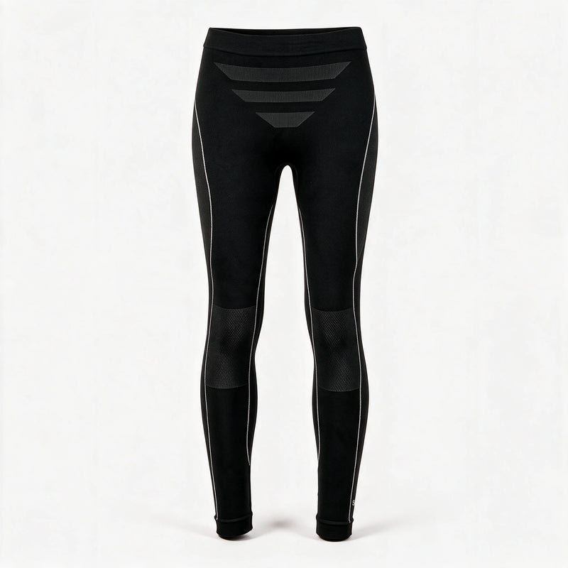 Thermo Tights Damen - Hosen - Schwarz