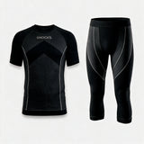 Thermounterwäsche Herren 3/4 - Kleidung - Schwarz