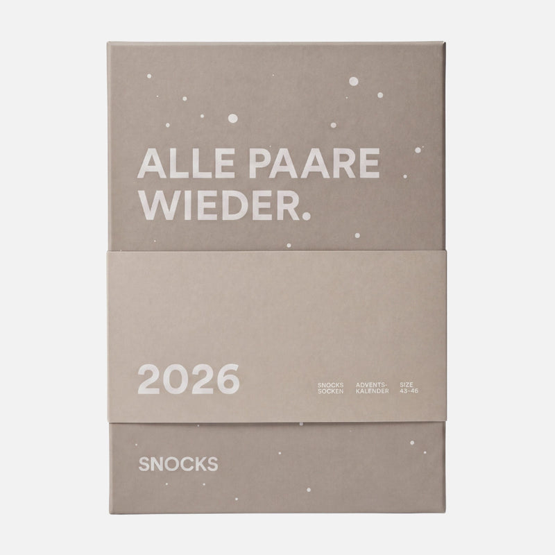 Socken Adventskalender 2026 - Adventskalender - X-Mas