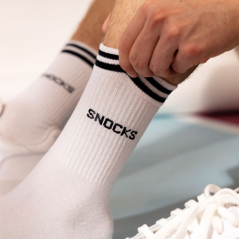 Hohe Sportsocken mit Streifen - Socken - Hochentwickelte Zusammensetzung