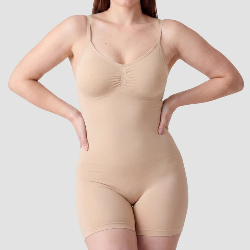 Shaping Bodysuit Shorts | Beige