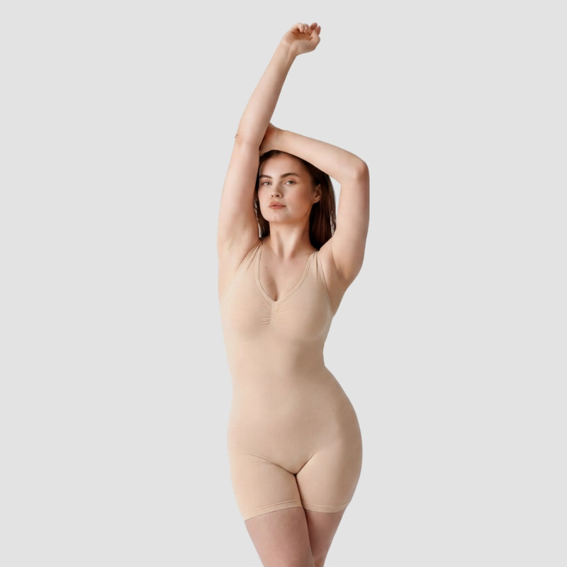 Shaping Bodysuit Shorts | Beige