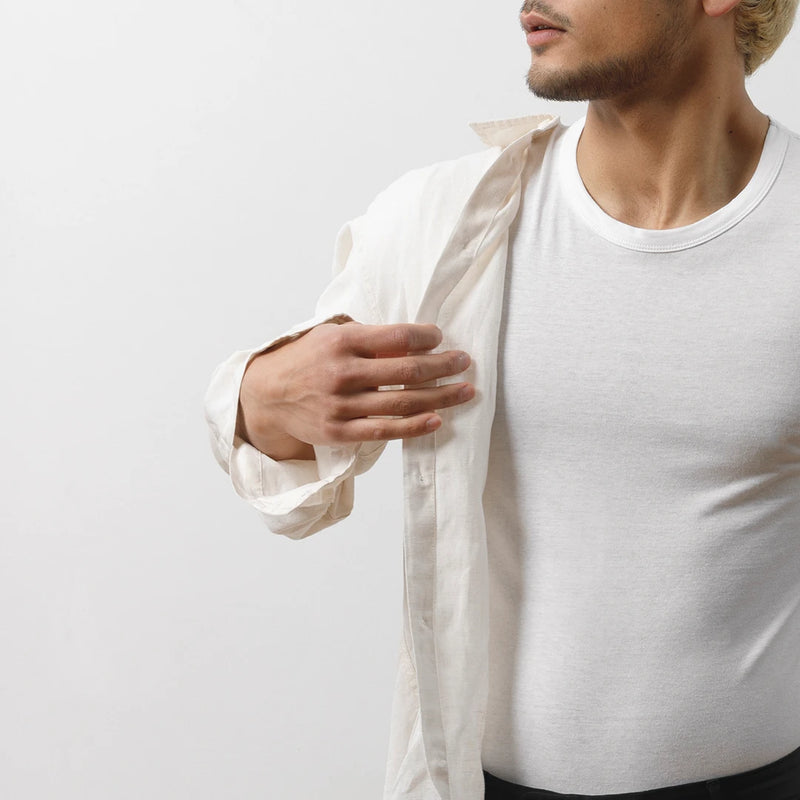 Premium Unterhemd Rundhals Herren - Oberteile - Extra lang