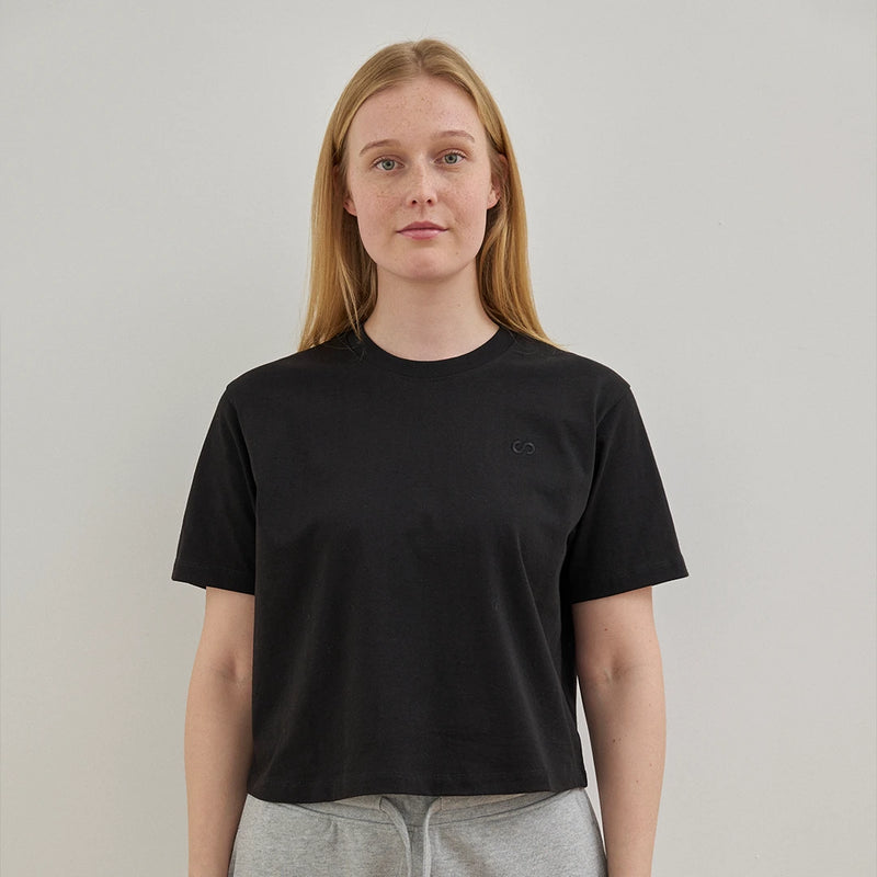 T-Shirt Cropped Damen - Oberteile - 100% Bio-Baumwolle