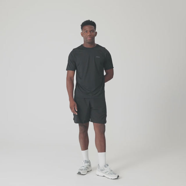 Pantaloncini sportivi corti da uomo con logo