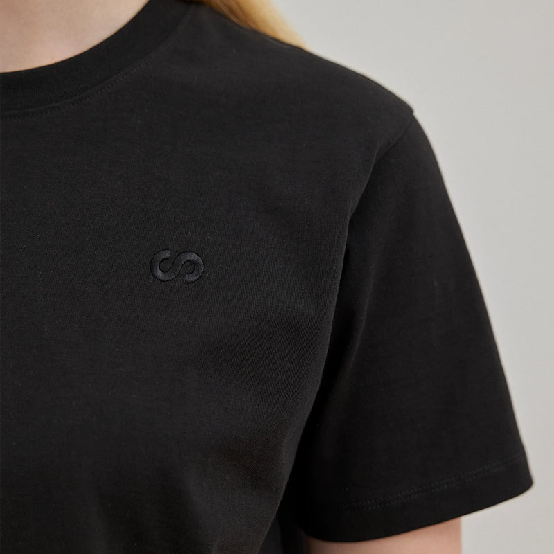 T-Shirt Cropped Damen - Oberteile - Überschnittene Schultern