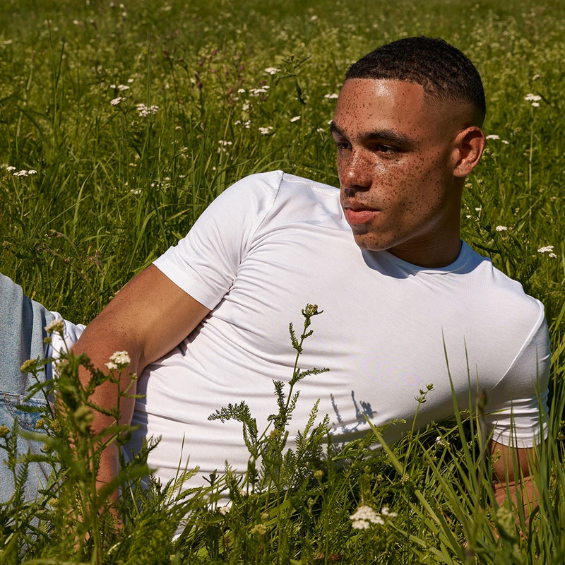 Premium Unterhemd Rundhals Herren - Oberteile - Weich und hautfreundlich