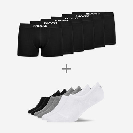 Basic Bundel - Boxershorts - footies