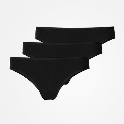 Slips brésiliens - Culottes - Noir