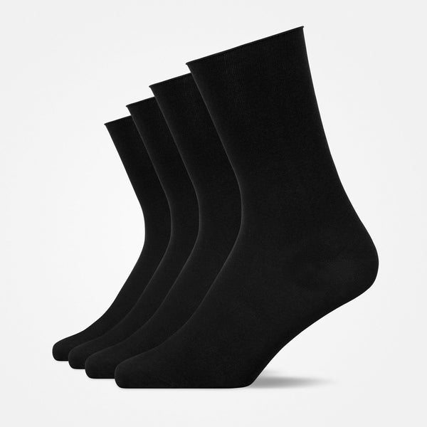 Klassische Damen Socken - Socken - Schwarz