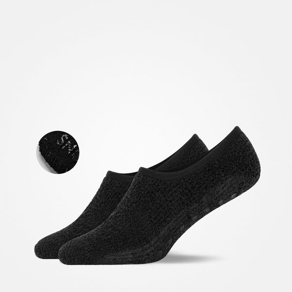 Fluffy Füßlinge - Socken - Schwarz